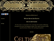 Tablet Screenshot of celticartstudio.com